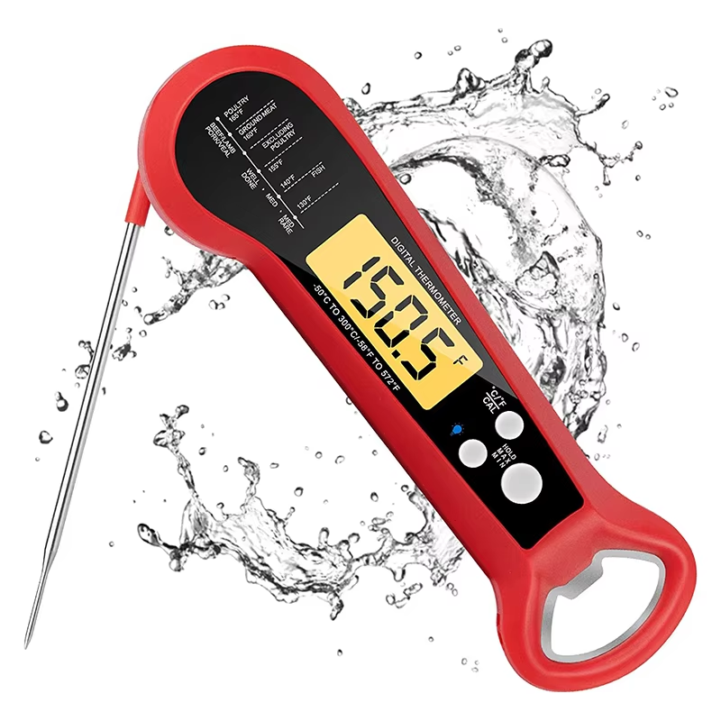Digital Thermometer Probe - LMETJMA Dijital Et Termometresi Anında Okunan