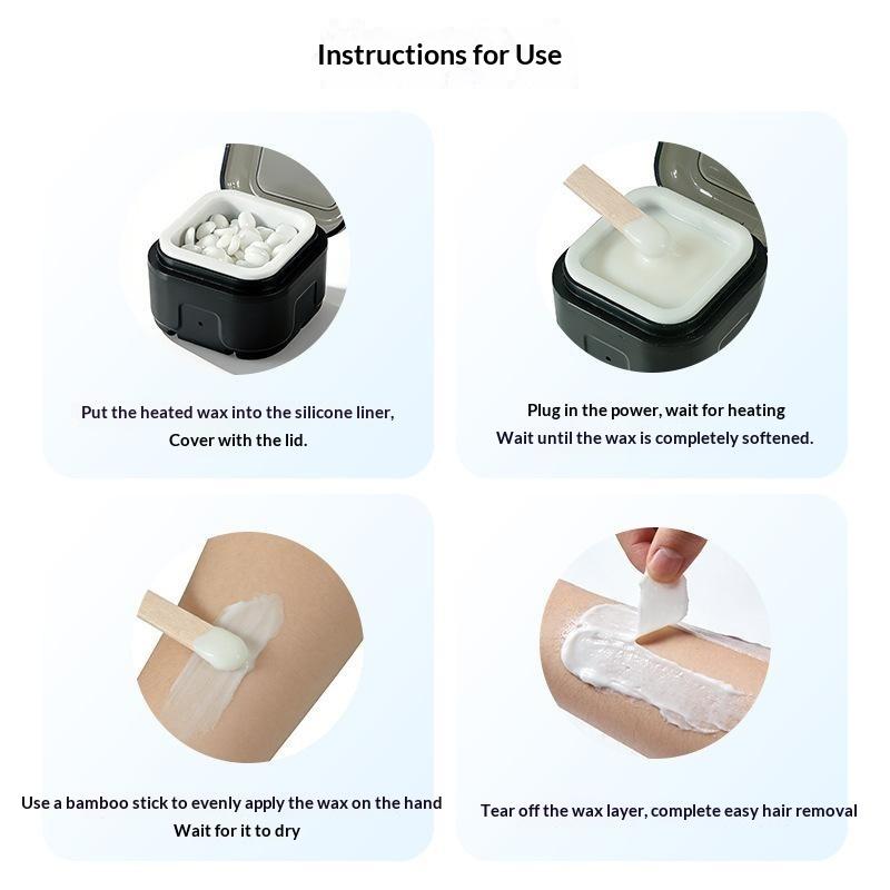 Wax Melting Pot - Mini Balmumu Isıtıcı Makinesi Silikon Kase