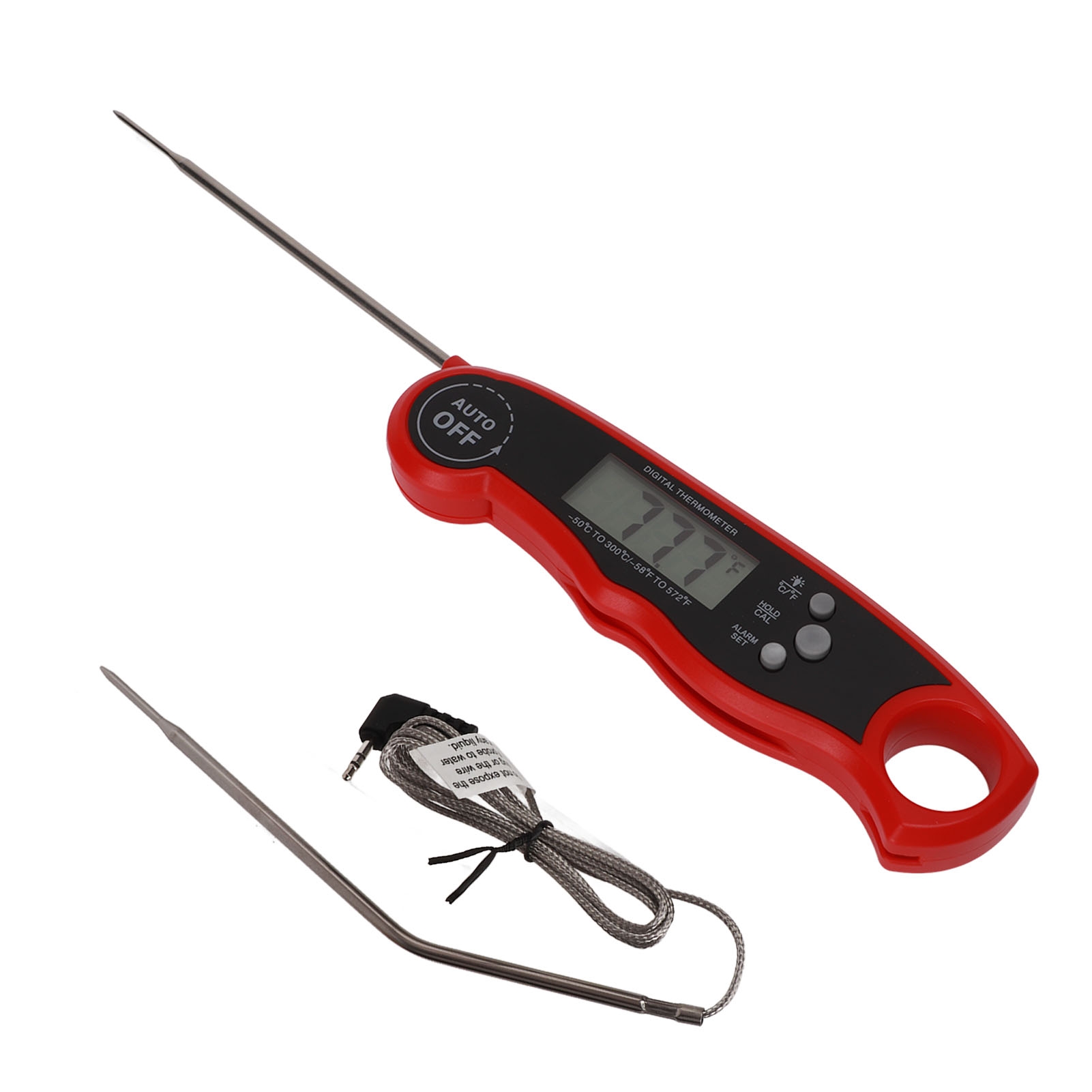 Digital Thermometer Probe - Et Termometresi Dijital 2 Prob, Alarm