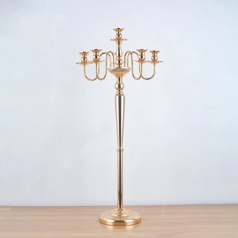 Candle Supplies Europe - Modern Gümüş Demir Metal Ayaklı Mumluk