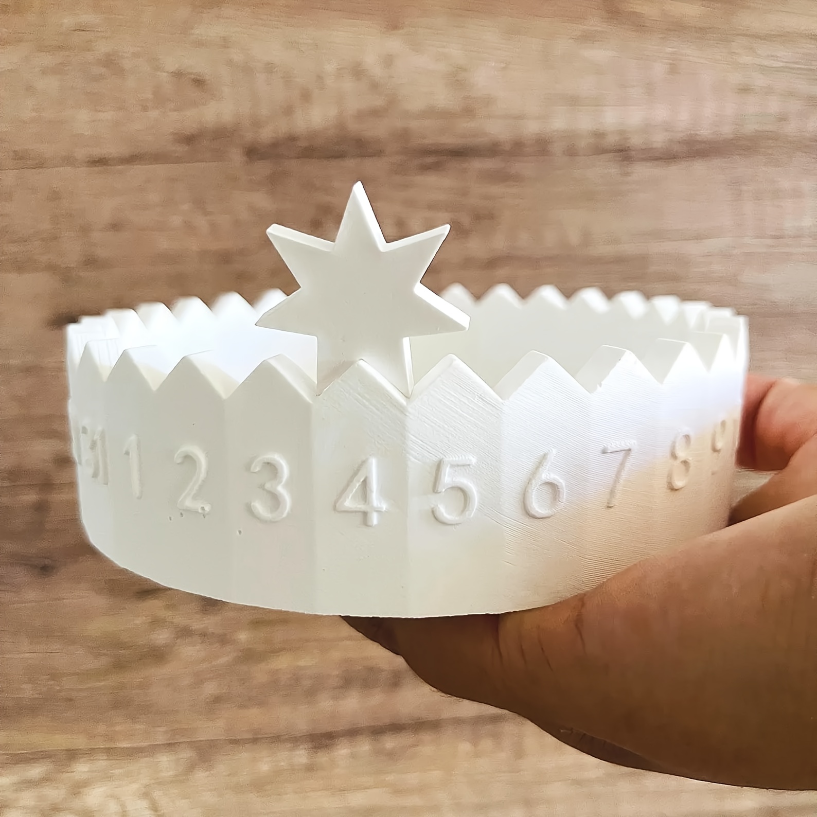 Candle Holder Supplies - 1 set Advent Takvimi Silikon Kalıp