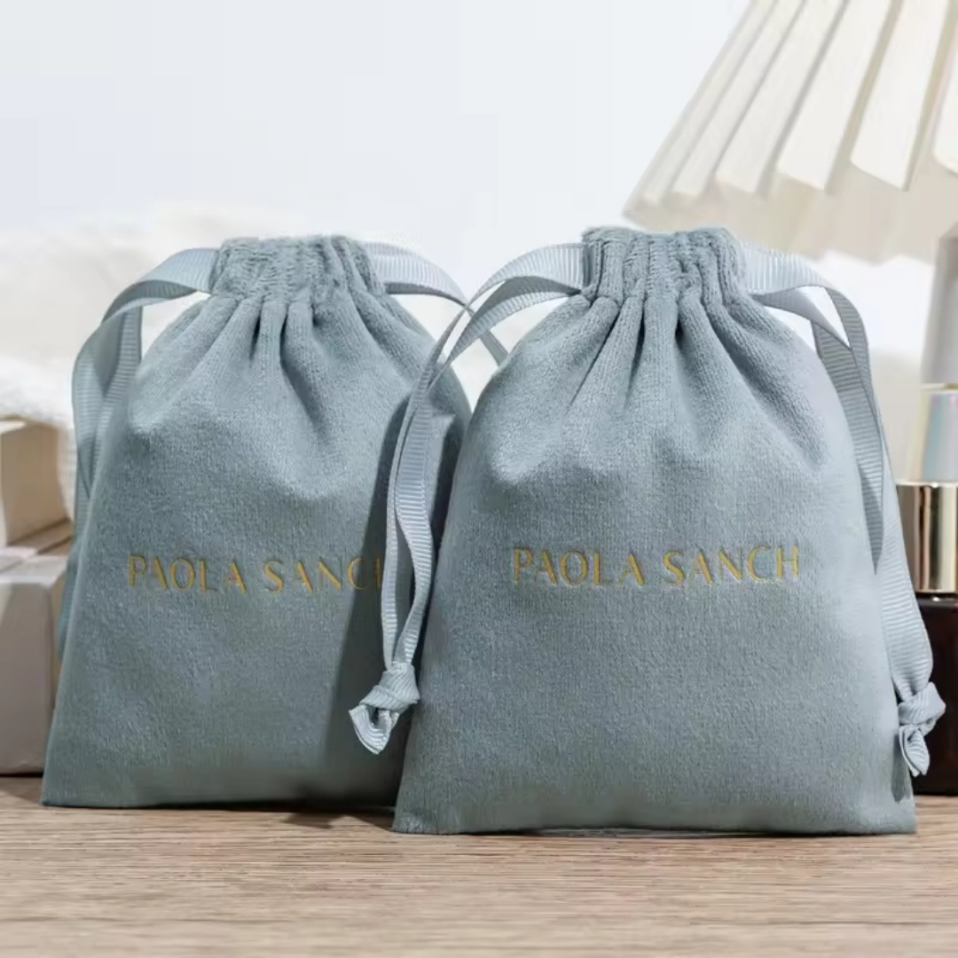 Candle Sachet - Özel Logo Baskılı Lüks Kadife Toz