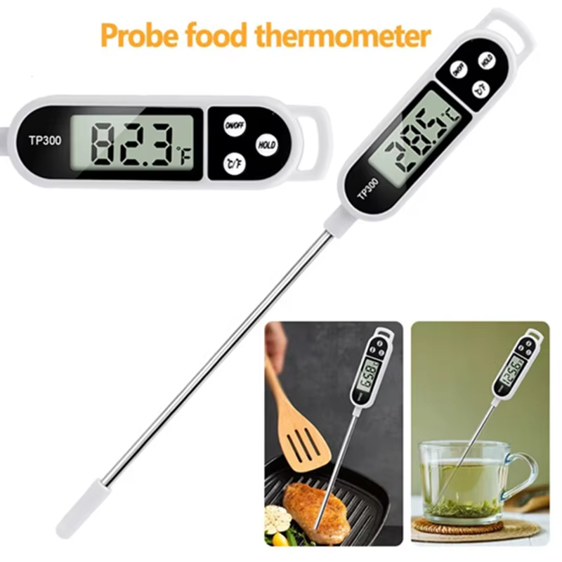 Digital Thermometer Probe - Dijital Prob Tipi Mutfak Termometresi Gıda