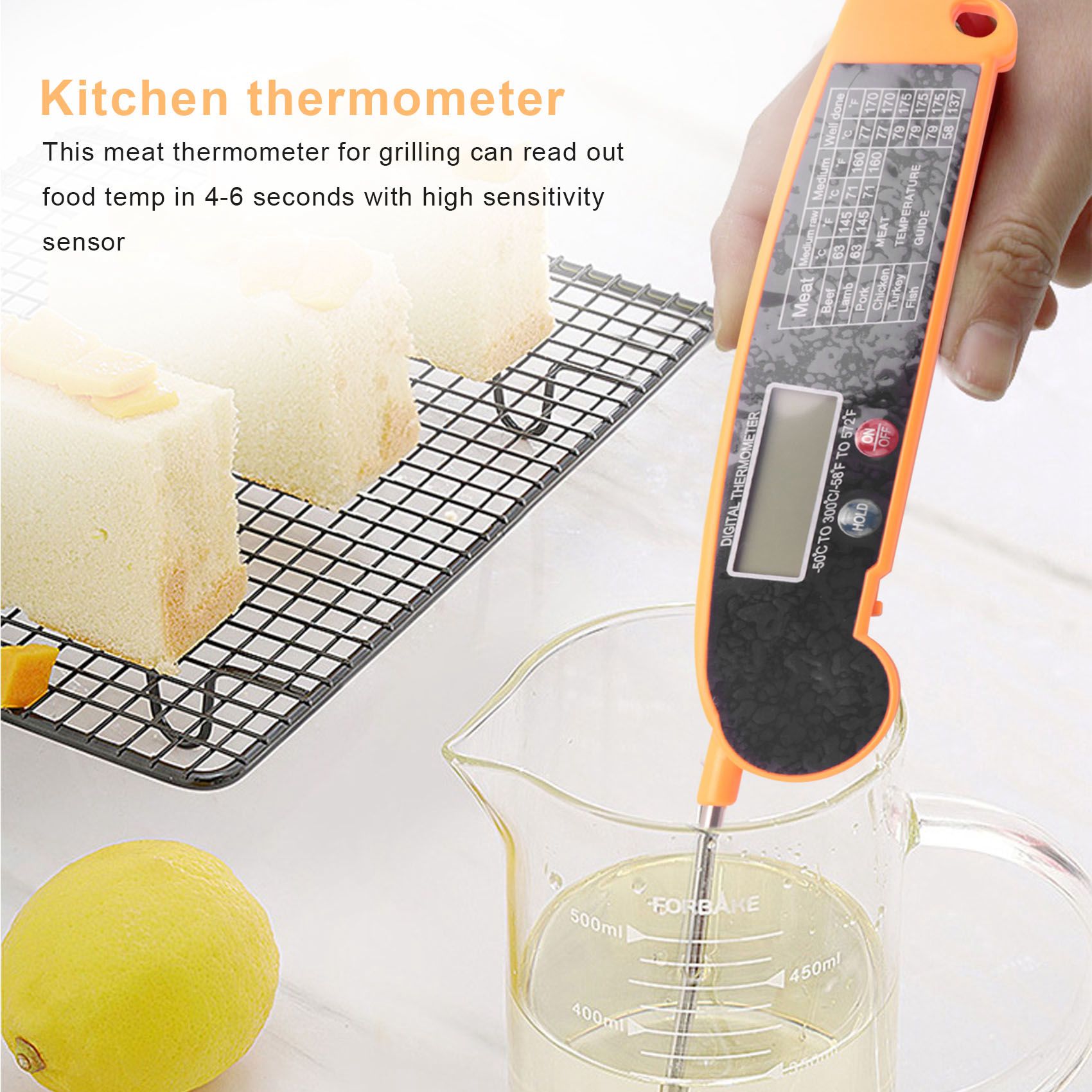 Digital Thermometer Probe - Yüksek Hassasiyetli Sıcaklık Probu ile Dijital