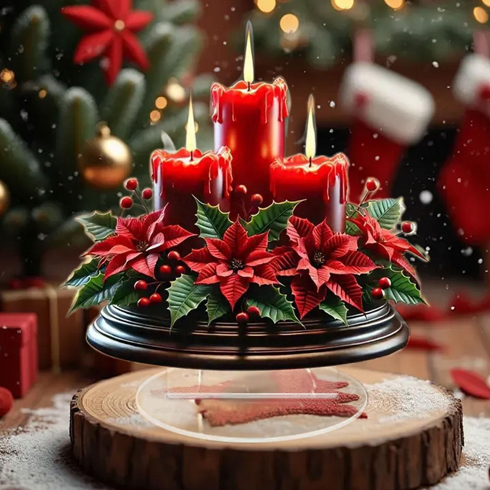 Noel Süsleri Masa Süsü Akrilik - Candle Supplies Europe incelemesi ve fiyatı