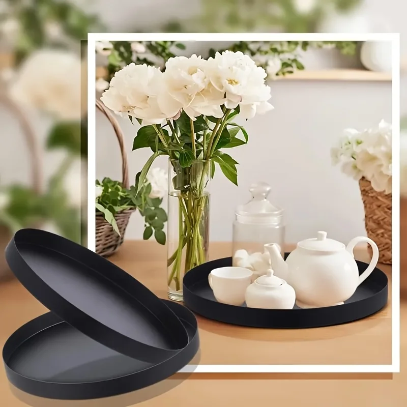 1 Adet Modern siyah dairesel A - Candle Holder Supplies incelemesi ve fiyatı