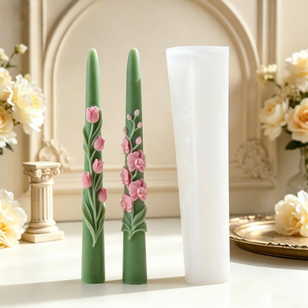 Uzun Saplı Çiçek Şeklinde Mum  - Candle Supplies Storage incelemesi ve fiyatı