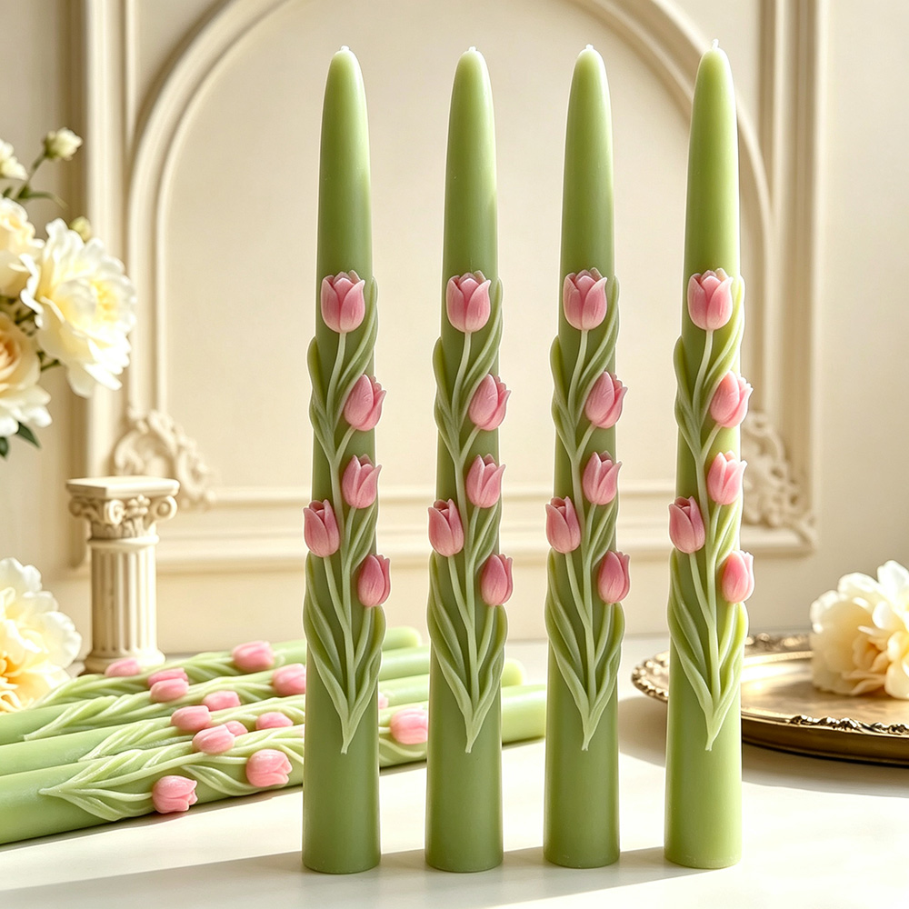 Uzun Saplı Çiçek Şeklinde Mum  - Candle Supplies Storage incelemesi ve fiyatı