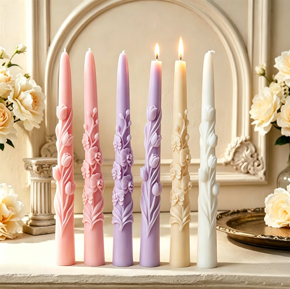 Uzun Saplı Çiçek Şeklinde Mum  - Candle Supplies Storage incelemesi ve fiyatı