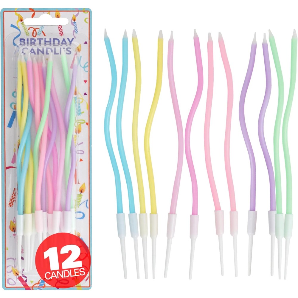 Gökkuşağı Spiral Doğum Günü Pa - Candle Supplies Usa incelemesi ve fiyatı