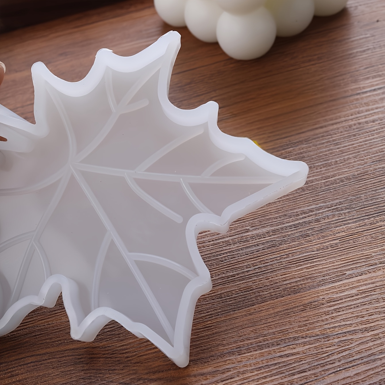 1PC Akçaağaç Yaprağı şekilli S - Candle Supplies Storage incelemesi ve fiyatı