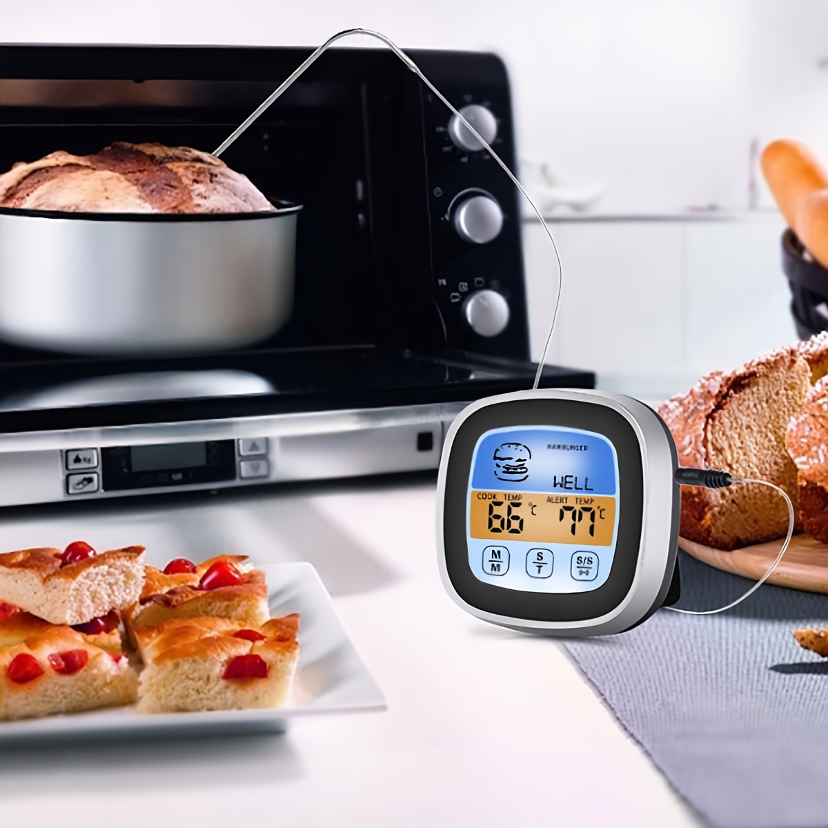 Dijital Et Termometresi BBQ Za - Digital Thermometer Probe incelemesi ve fiyatı