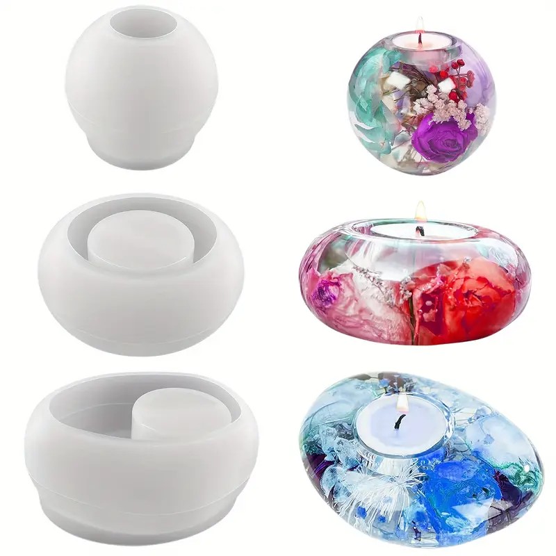 Tealight Mumluk Reçine Silikon - Candle Holder Supplies incelemesi ve fiyatı