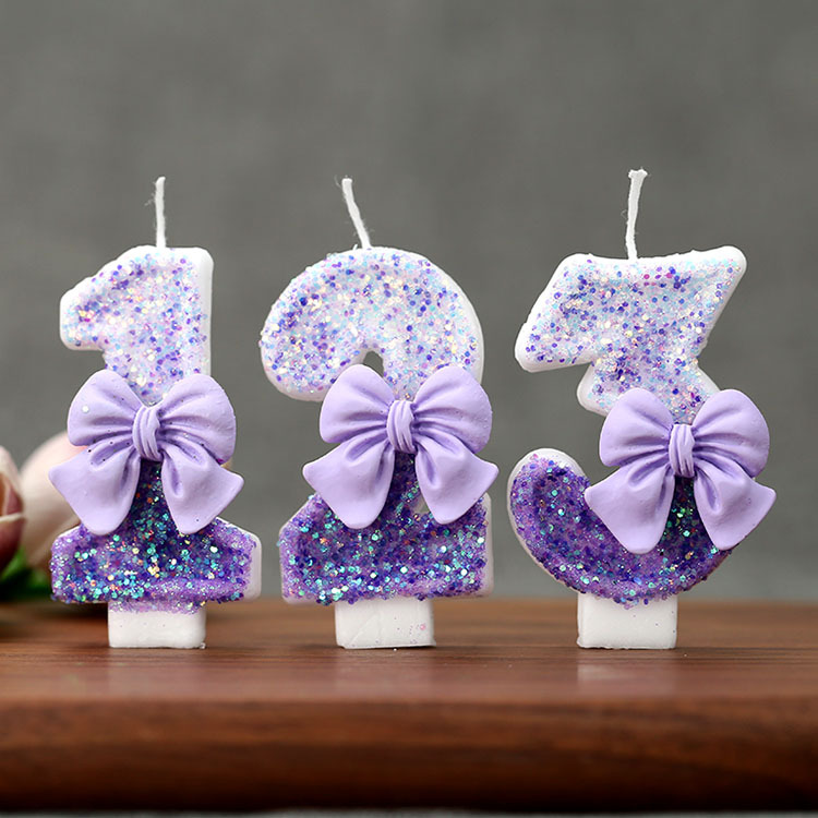Yaratıcı Simli Kademeli Mor Fi - Candle Supplies Usa incelemesi ve fiyatı