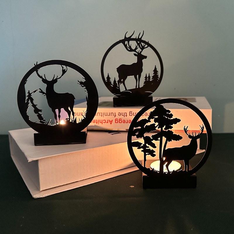 Metal Elk şamdan ev noel kayna - Candle Supplies Europe incelemesi ve fiyatı
