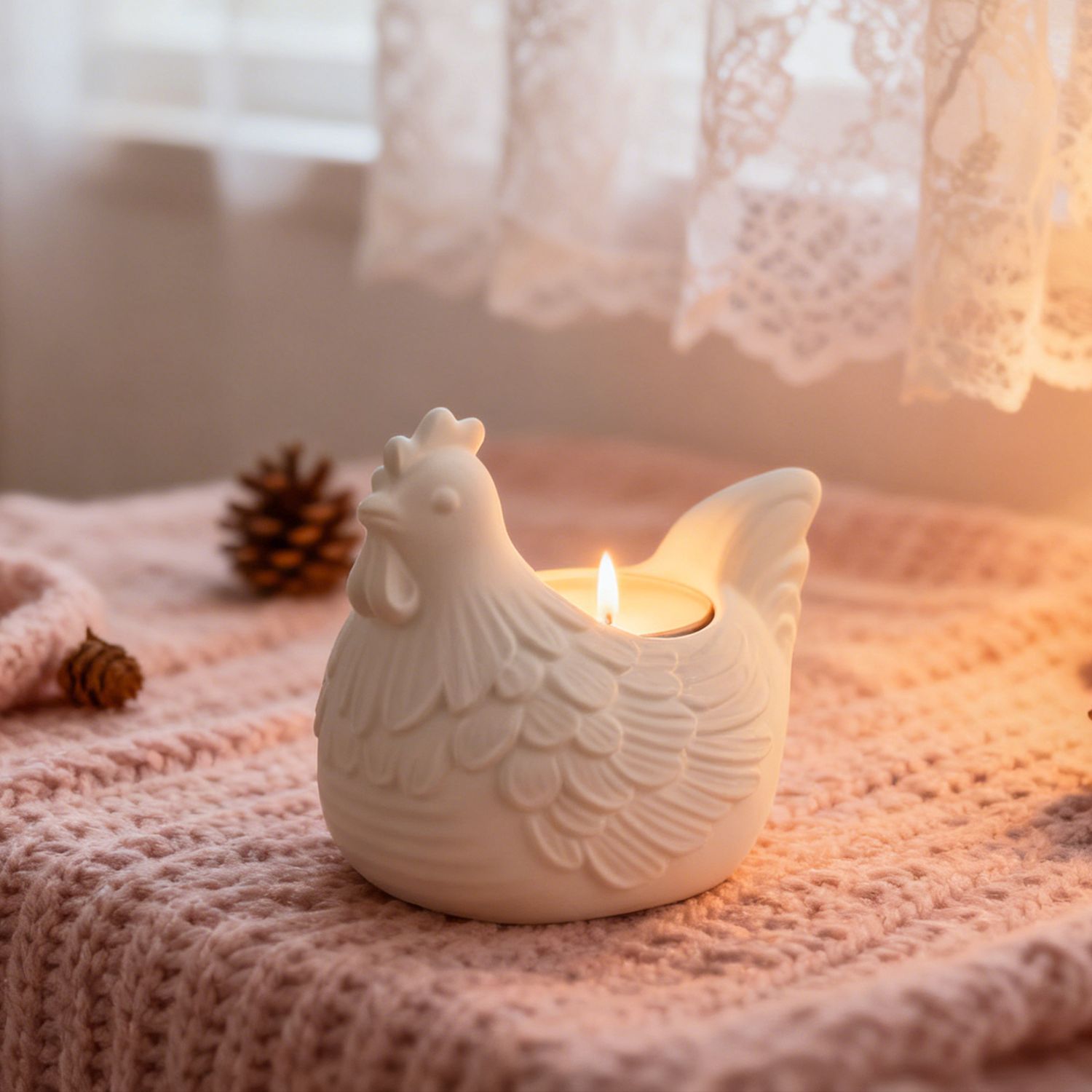 DIY 3D Küçük Tavuk Mumluk Epok - Candle Holder Supplies incelemesi ve fiyatı