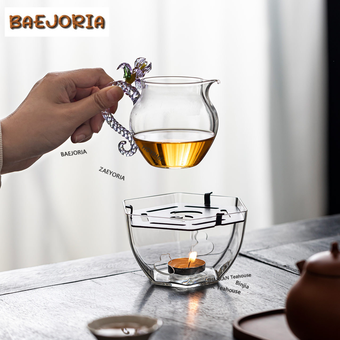Altıgen Su Kabağı Şeklinde Cam - Candle Holder Supplies incelemesi ve fiyatı