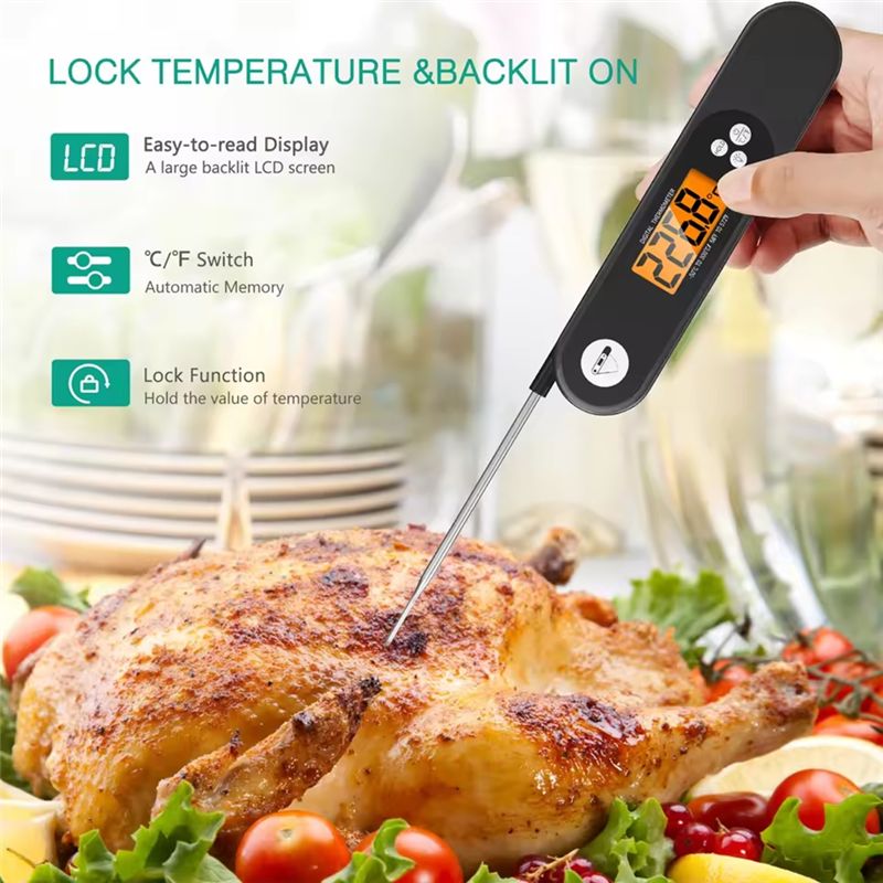 Dijital Barbekü Gıda Termometr - Digital Thermometer Probe incelemesi ve fiyatı