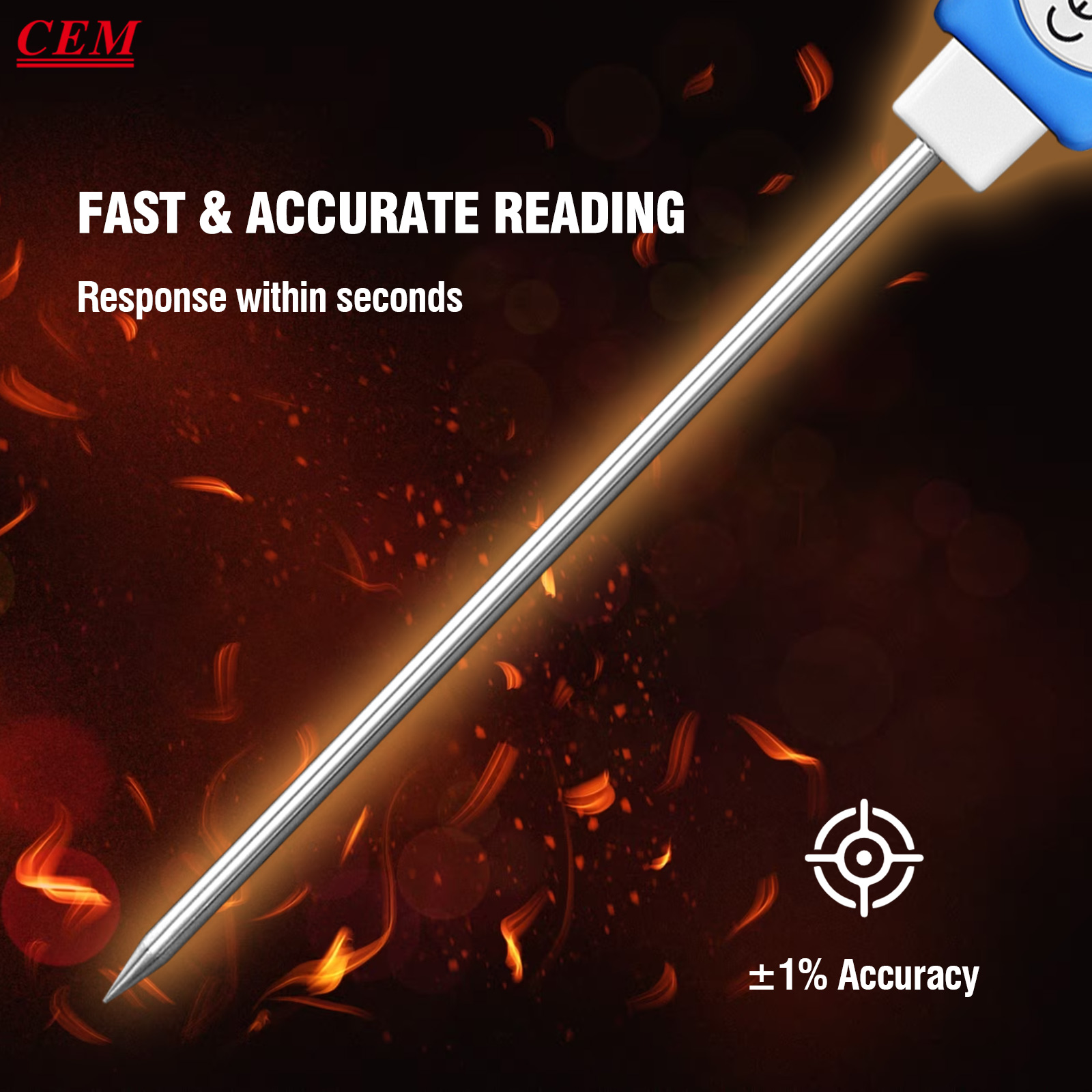 CEM Et Termometresi Dijital, Y - Digital Thermometer Probe incelemesi ve fiyatı