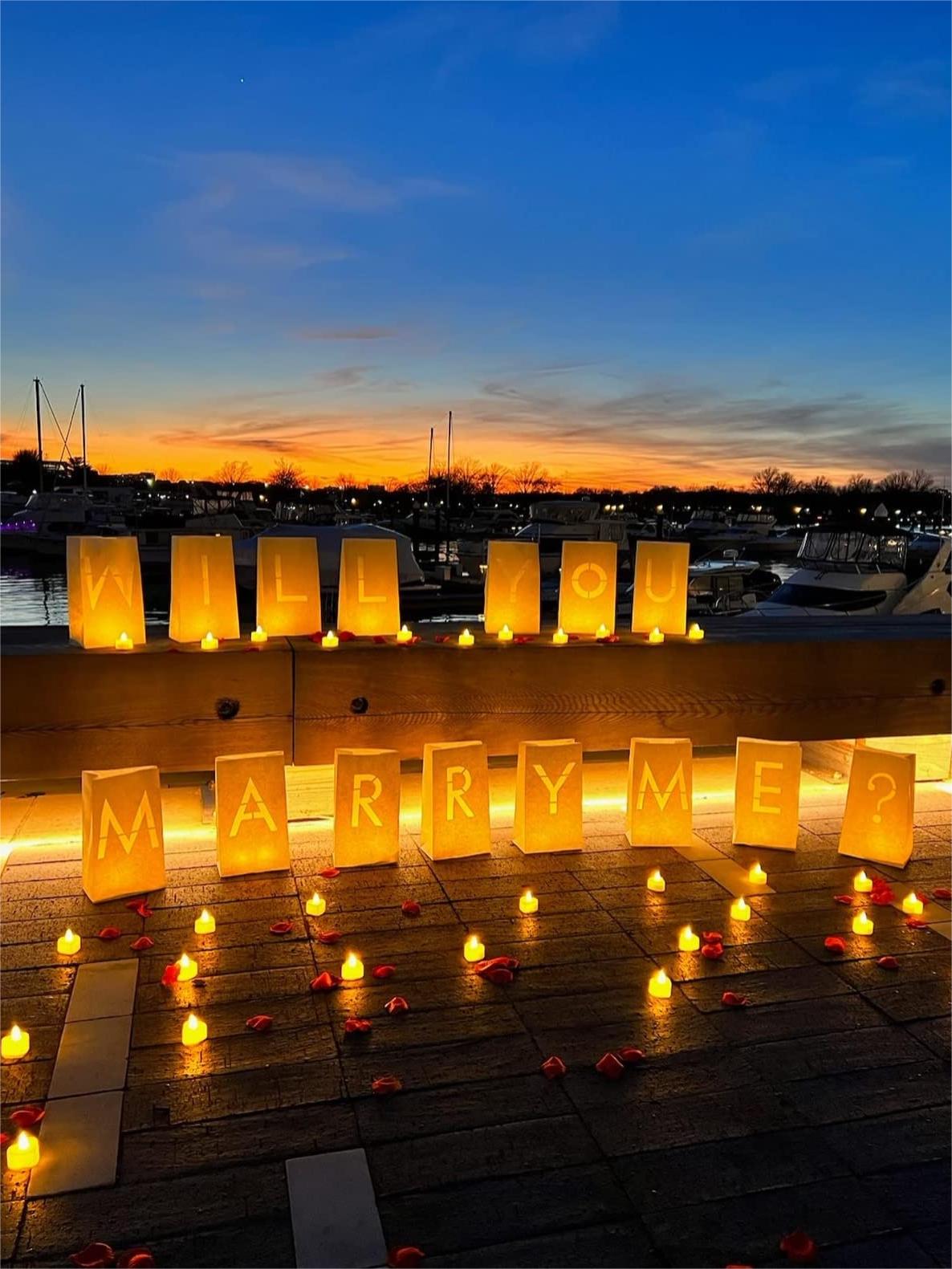 Benimle evlenirsin teklif deko - Candle Sachet incelemesi ve fiyatı