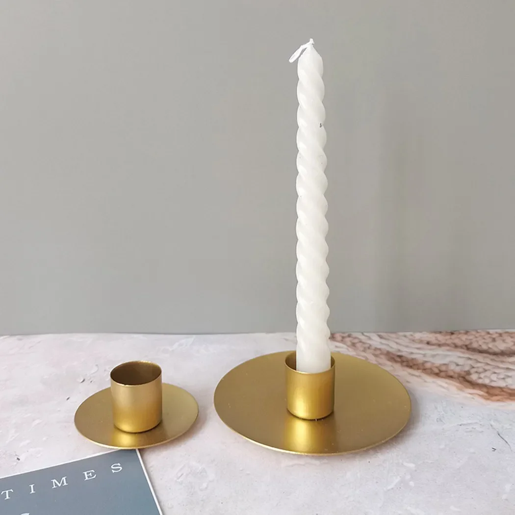 Mumluk Zarif Metal Şamdan Masa - Candle Supplies Europe incelemesi ve fiyatı