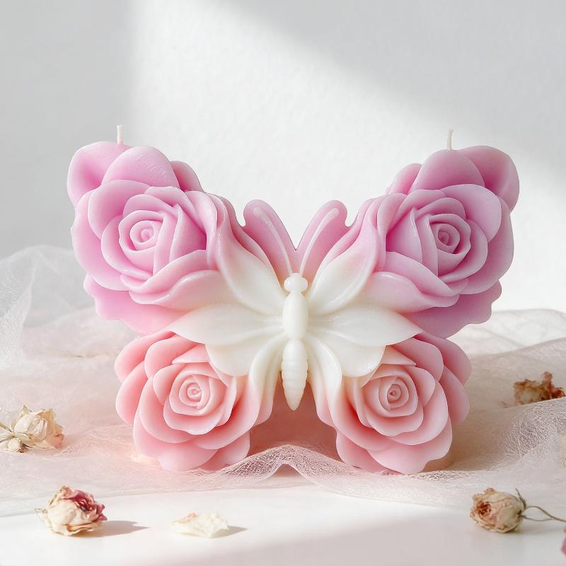 DIY Gül Kelebek Formu silikon  - Candle Supplies Storage incelemesi ve fiyatı
