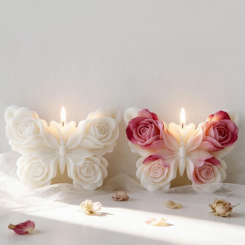 DIY Gül Kelebek Formu silikon  - Candle Supplies Storage incelemesi ve fiyatı