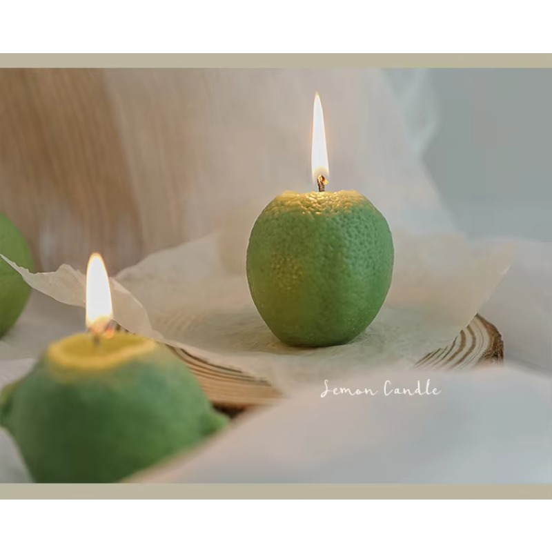 Özel Ev Dekorasyonu Limon Mum  - Candle Supplies Usa incelemesi ve fiyatı