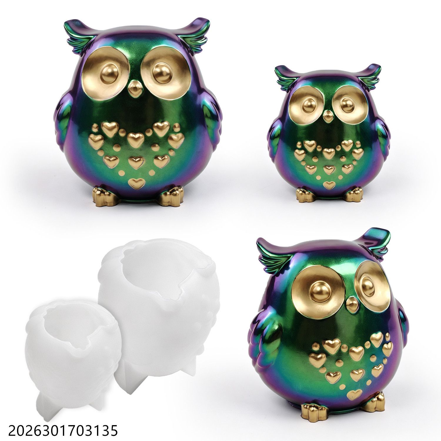 Baykuş silikon kalıp 3D kuş şe - Candle Holder Supplies incelemesi ve fiyatı
